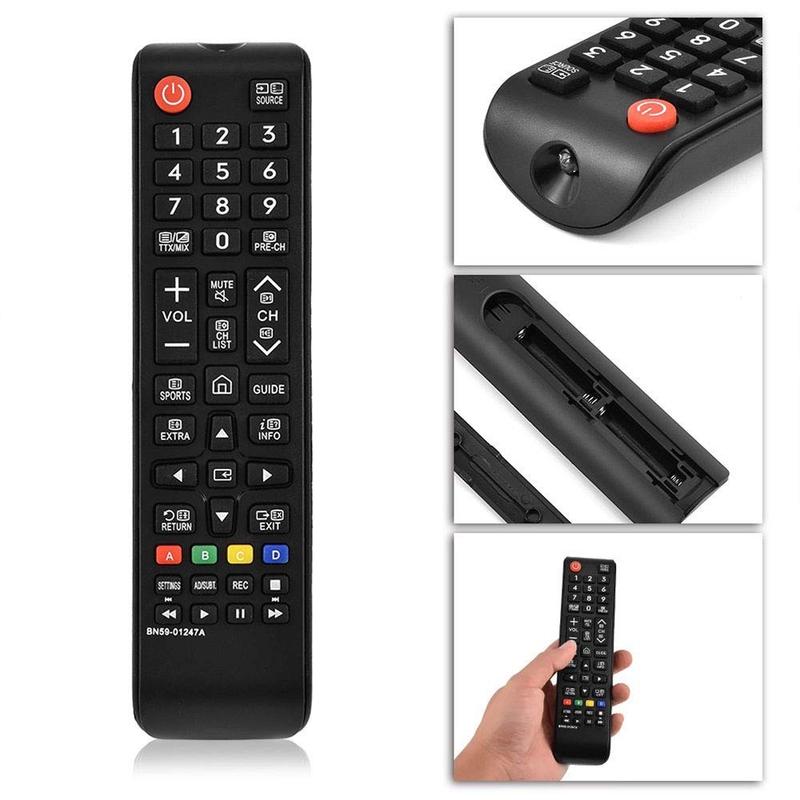 BN59-01247A Remote Control compatible samsung bn59-01247a remote control Adapted to samsung remote controls for smart tv BN59-01175N AA59-00786A AA59-00602A UE55KU6500U UA78KS9500W UA88KS9800 2