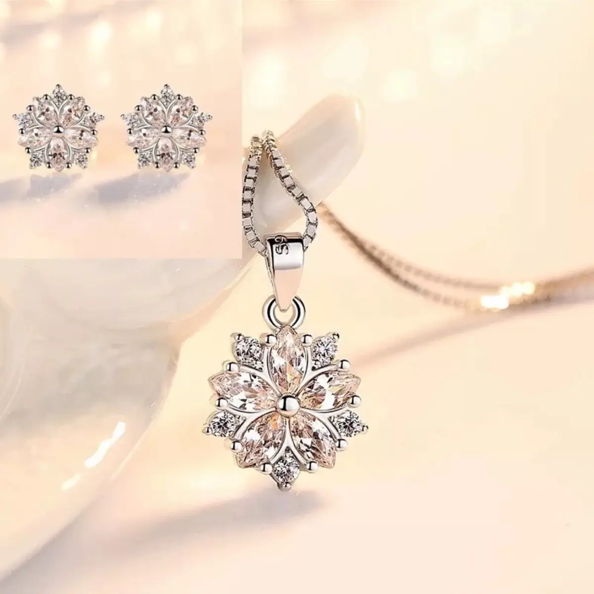 Crystal Heart Pendant