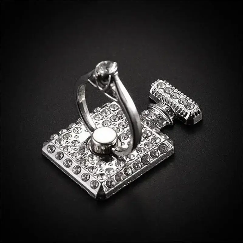 Shiny Rhinestone Phone Ring Stand Finger Holder for Smartphone and Cellphone 5