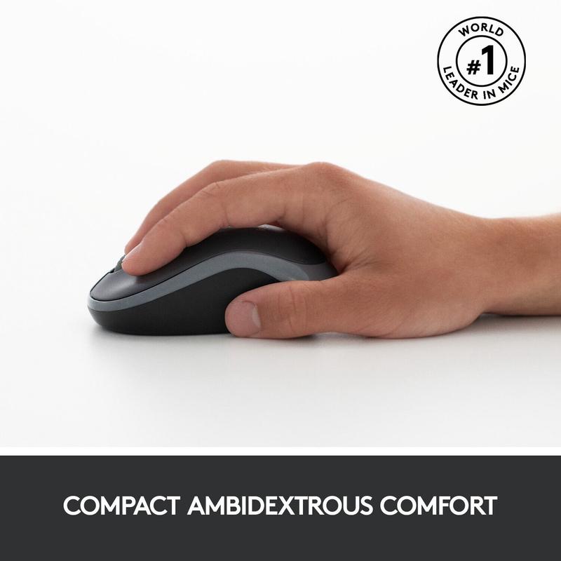 Logitech MK270 Wireless Keyboard and Mouse Combo Full-size Numeric Keypad UK 3