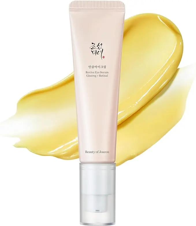 Beauty of Joseon Revive Eye Serum: Ginseng + Retinol, 30ml, 1fl.oz. Anti Wrinkle & Anti Aging Under Eye Cream Korean Eye Cream for Dark Circles Gentle
