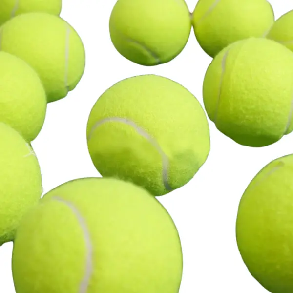 4Pawty Dog's tennis balls of 24/12/8, toy ball for dog, great yellow tennis balls, outdoor exercise