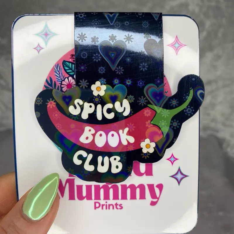 Sizzling Reads: ‘Spicy Book Club’ Magnetic Bookmark 2