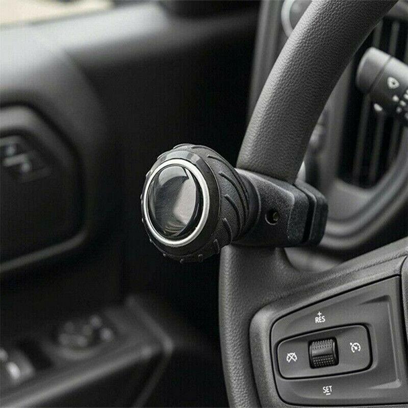 Power Steering Wheel Aid Car Truck Lorry Handle Assister Knob Spinner Ball Black 3