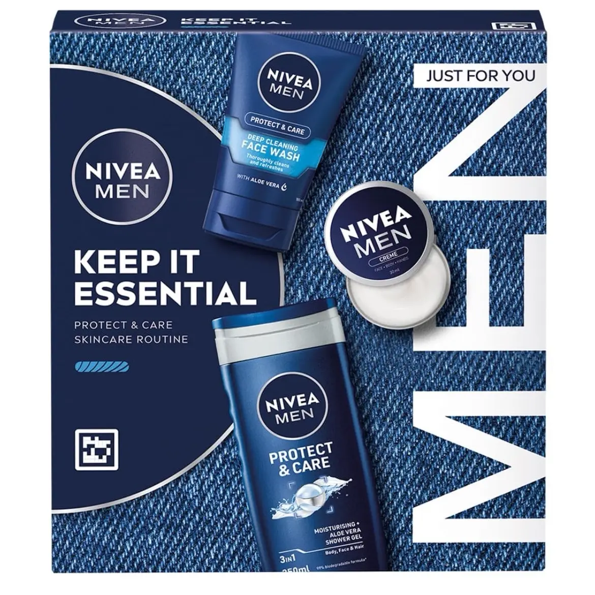 Nivea Men Keep It Essential Set - Skincare and Comfort