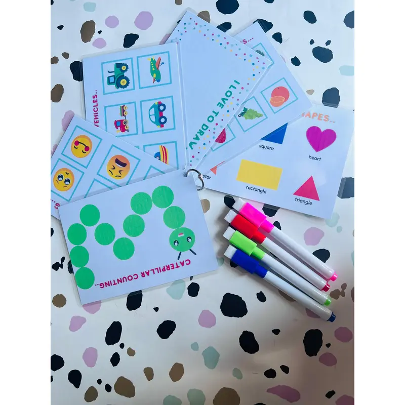 My learning book Colouring Activity Wipe Clean Book - Crafts On The Go - Pocket Money Crafts - Children’s Learning - Children’s Colouring Books - Home Education 2