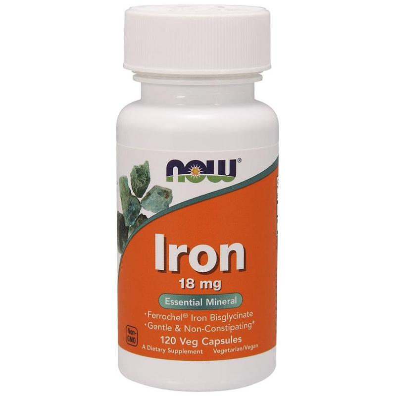 Iron, 18mg - 120 vcaps 0