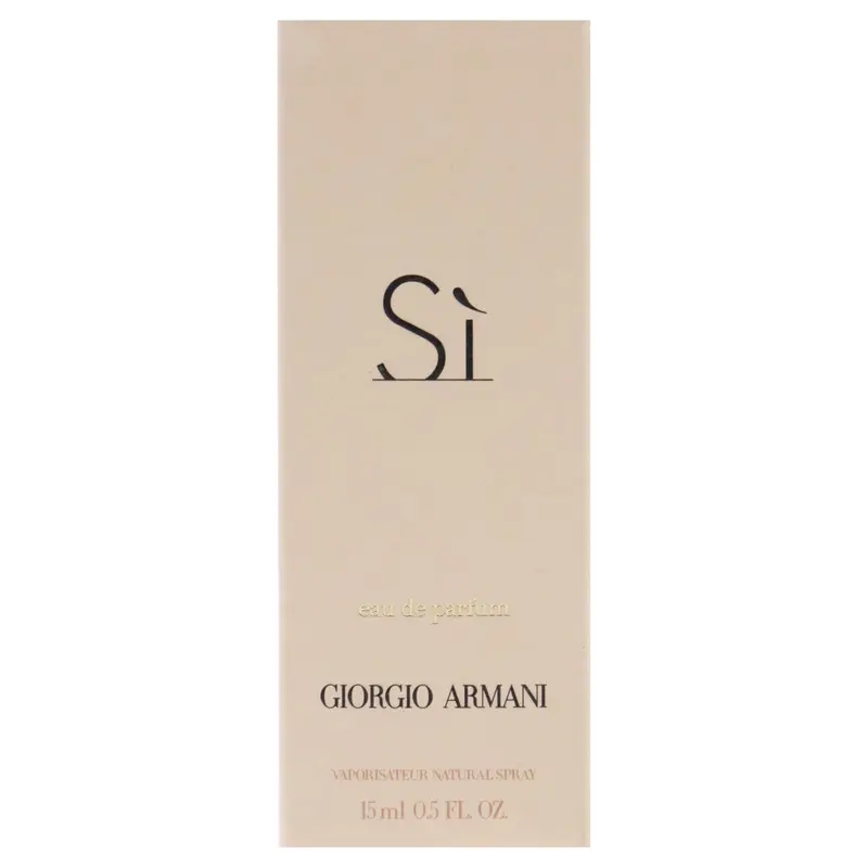 Giorgio Armani Si Eau De Parfum Spray for Women (15ml) 2
