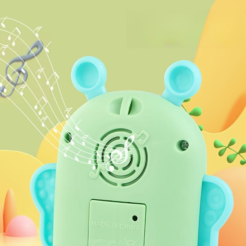 Product Introduction of Bee Music Phone, un juguete educativo interactivo para adolescentes, con colores vibrantes - un dispositivo para aprender música e historias para jóvenes, pilas no incluidas. 2