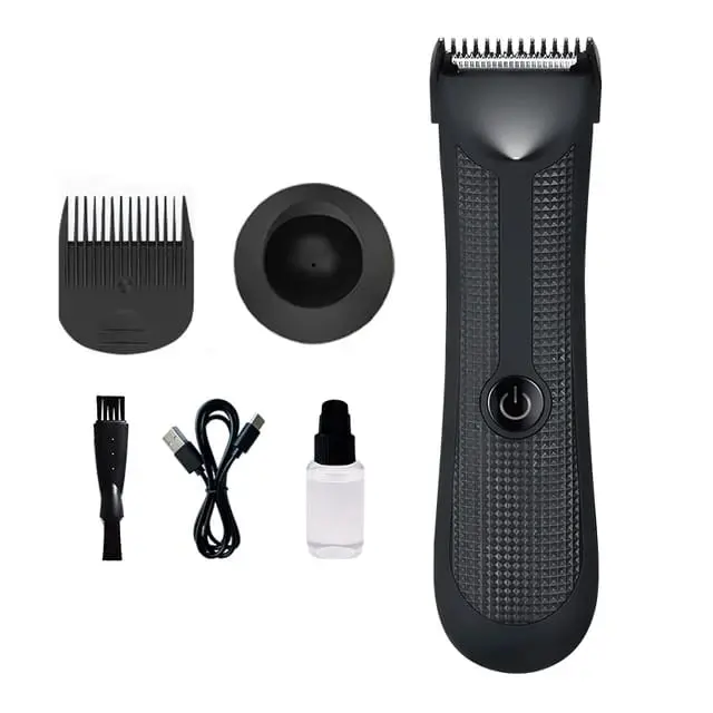 Portable USB Electric Cordless Body Hair Trimmer for Men and Women, Rechargeable - Comfort