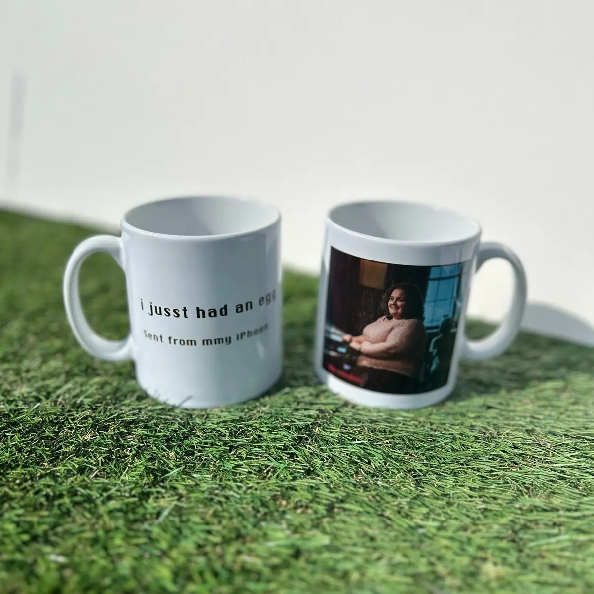 Baby Reindeer Mug - I Just Had An Egg Drinkware Tumbler