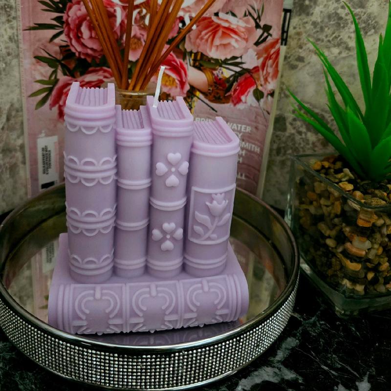 The Little Candle Club, Book Shelf candle. 5