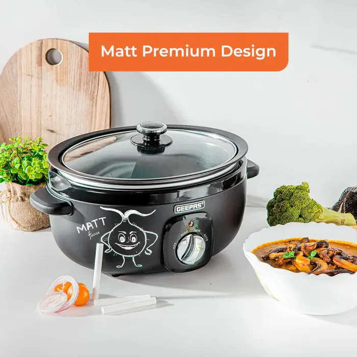 Geepas slow cooker 1