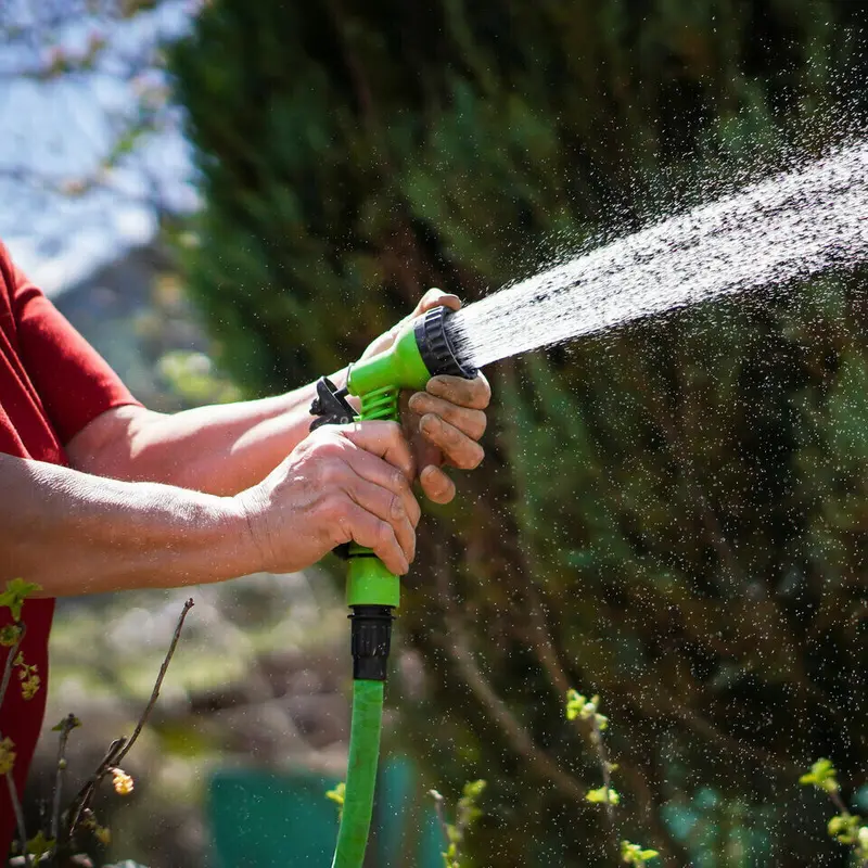 Expandable Garden Hose Pipe Anti Kink with 7 Function Water Spray Gun - Magic Hose 2