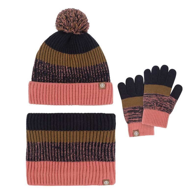 Product Introduction of Girls hat, gloves, scarf ,child crochet hat beanie,Winter three-piece children's girls scarf with velvet color hairball hat scarf gloves warm suit,knitted hat girls  hat hats  scarf 7