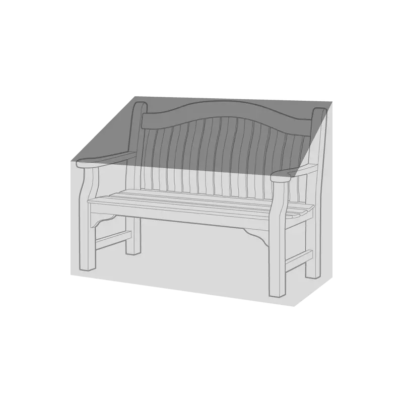 All Sizes Oxford Bench Cover  Fits 4ft 5ft and 6ft Garden Bench 1