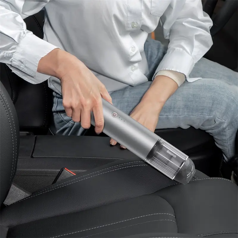 【Free Gift】Baseus A3 Car Vacuum Cleaner (15000pa Suction Force) - Portable Wireless Cleaning Helper with 45 Min Battery Life 7