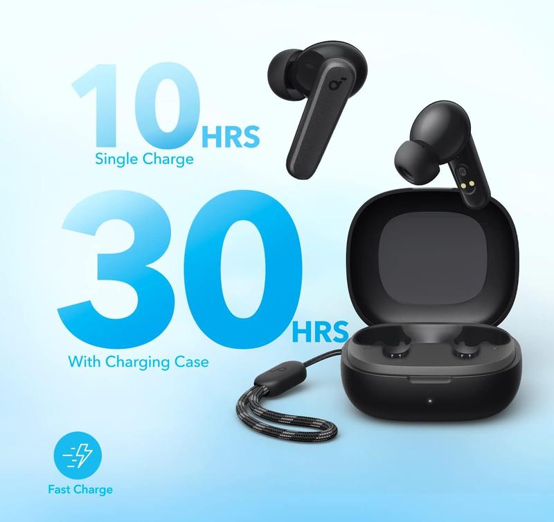 Soundcore by Anker P20i True Wireless Earbuds, 10mm Drivers with Big Bass, Bluetooth 5.3, 30H Long Playtime, IPX5 Water-Resistant, 2 Mics for AI Clear Calls, 22 Preset EQs, Customization via App 4