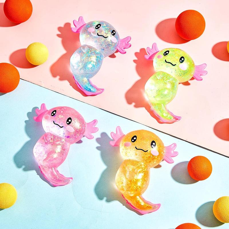Sensory Fidget Stress Relief Sugar Filled Axolotls 1 sold Separately 3