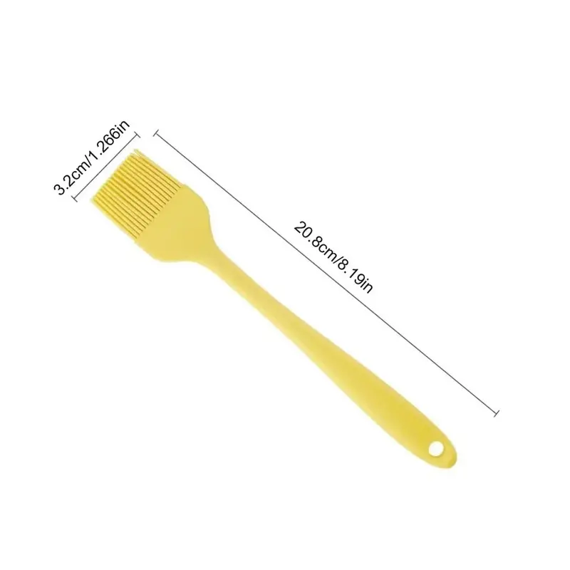 Silicone Barbecue Oil Brush Heat-resistant Pastry Brush Upgrade Oil Brush Kitchen Cooking and Baking Tools 7