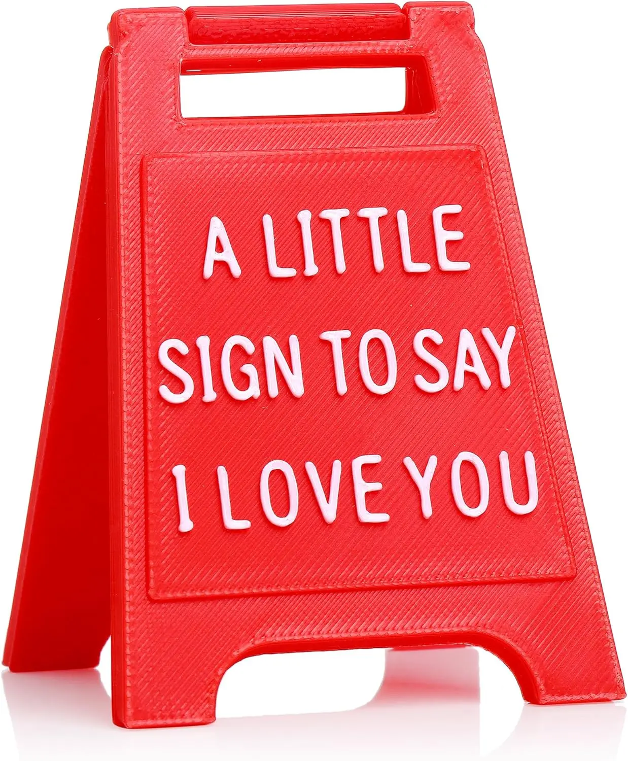 Valentines Day Gifts  Romantic I Love You Sign Fun Boyfriend Valentine's Day Gift  Cute Birthday, Christmas, Wedding Gift for Girlfriend, Wife, Fiancee - Mini Sign Decoration Plastic Unisex