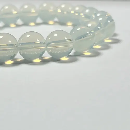 Opalite Bracelet 8mm Round Beads Elevated Momentum Bracelet crystal bracelet 2