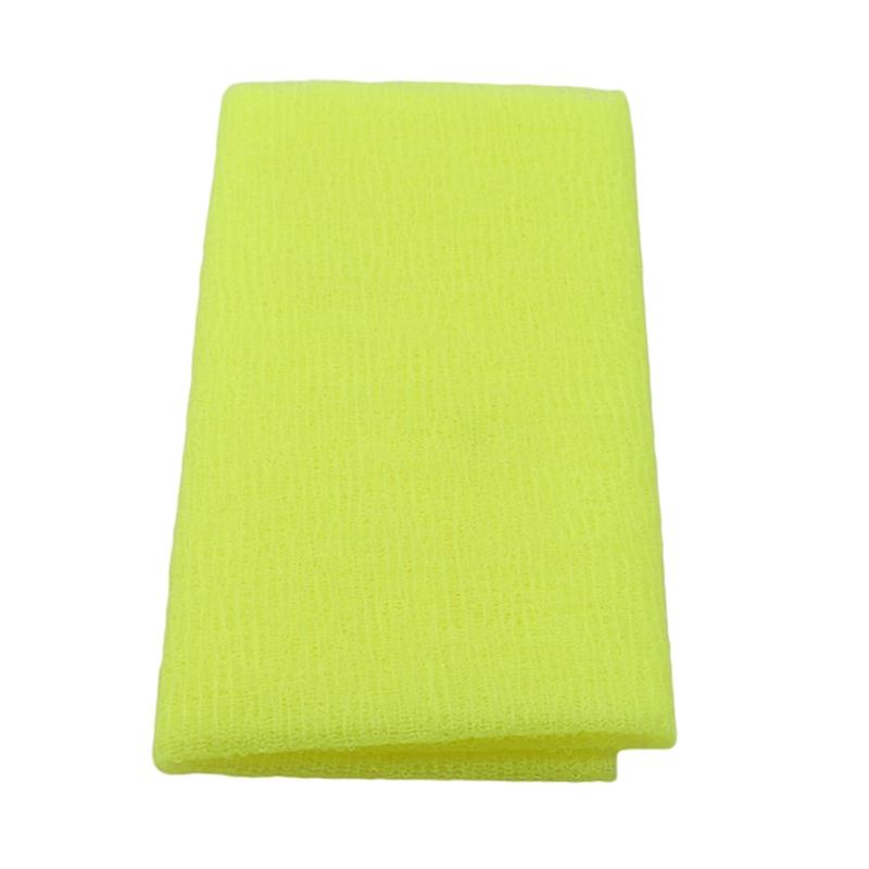 Product Introduction of Body Washing Clean Exfoliate Puff Body Nylon Wash Cloth Bath Towel Mesh Scrub Bodys Treatment Bath Shower Products Solid Color 20