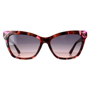 Guess Sunglasses GU7840 74B Pink Havana Smoke Gradient for Female - Womenswear - Womens Sunglasses - Shades