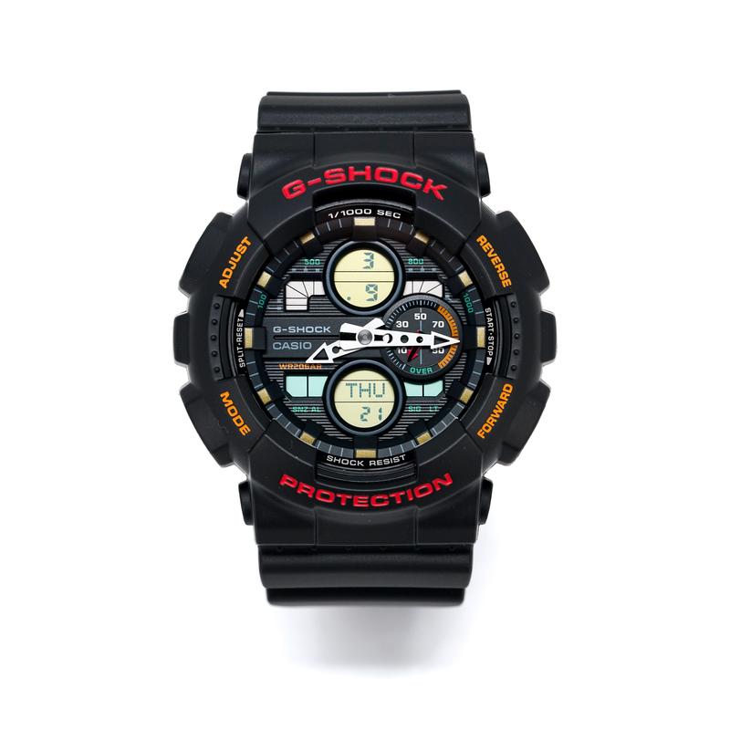 Casio G-Shock Watch Men's 90's Stereo Black GA-140-1A4DR 3