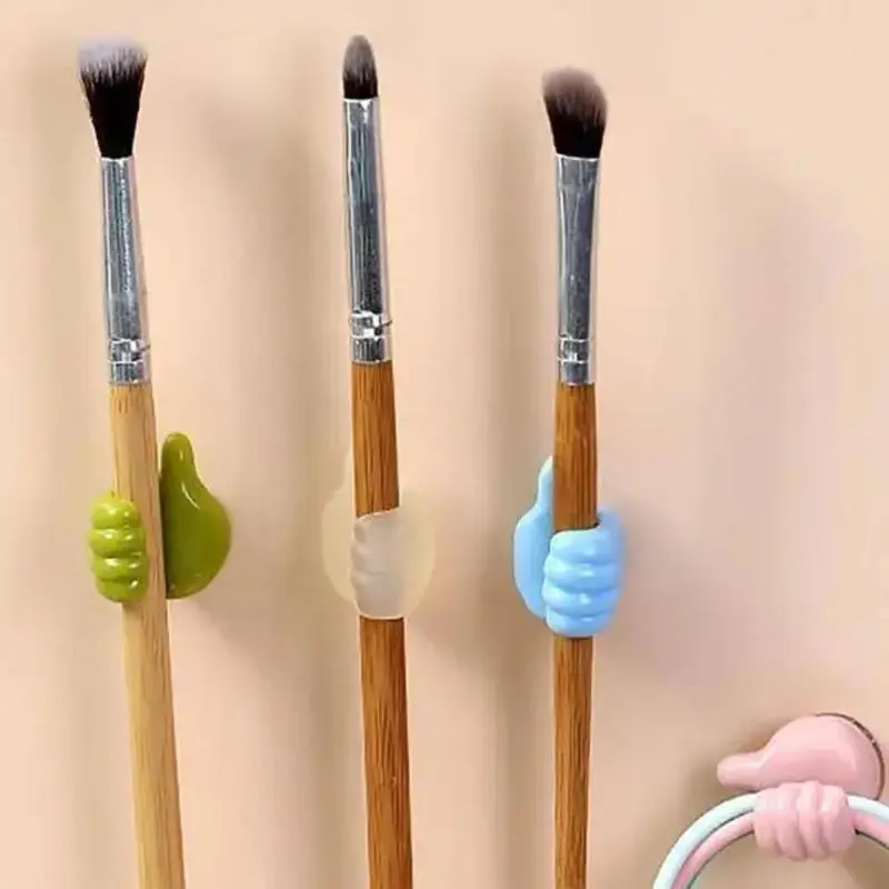 Thumb-shaped Wall Hook, Cable Organizer, Ideal As Desk and Bedroom Accessories, Perfect for Room and Home Decor 4