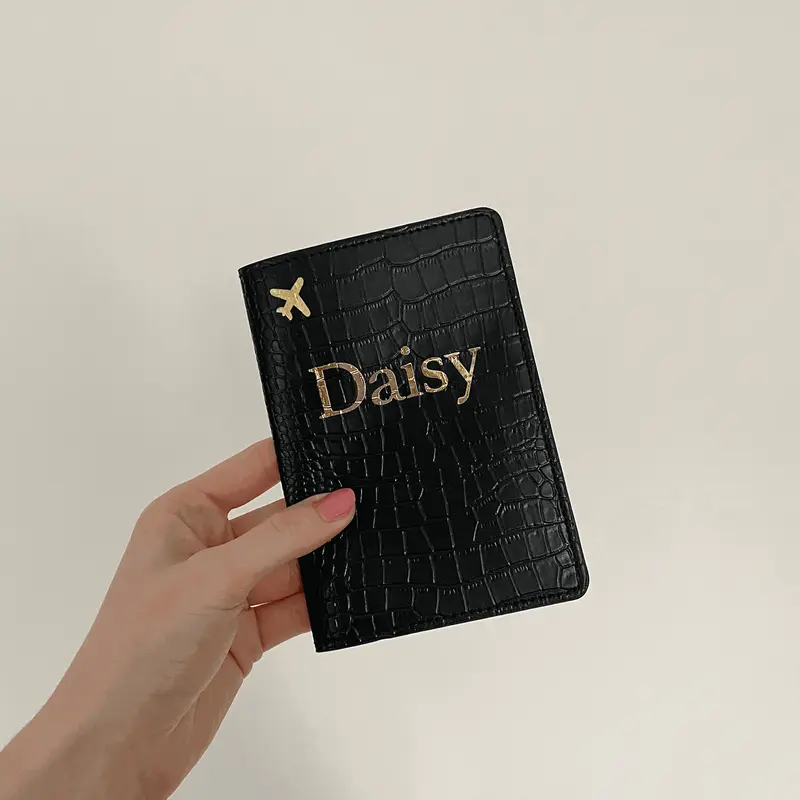 Personalised Travel Passport Cover Holiday Organiser 5