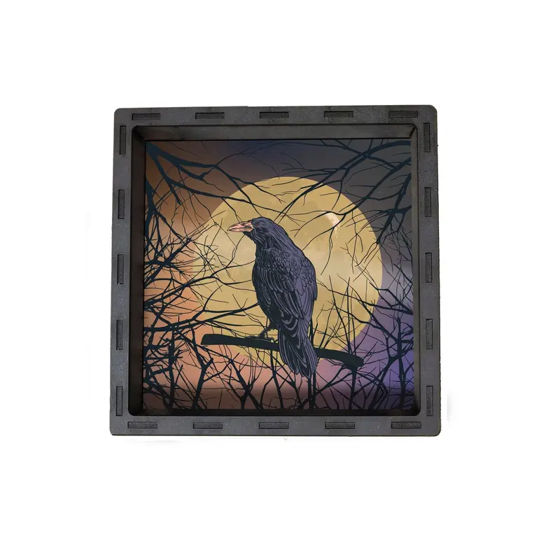 Dice Tray- Spooky Raven 2