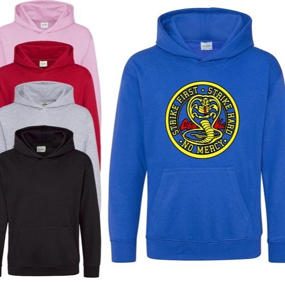 New Cobra Kai Hoodie Kids Unisex Karate Dojo Christmas Gift 1