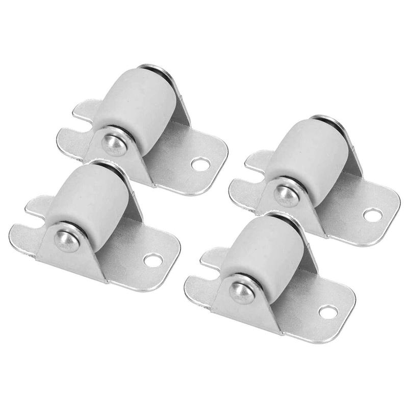 4 X Rubber/Pvc Castor Wheels Furniture Caste No-Scratch Heavy Duty Easy Install 6