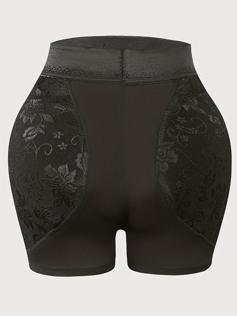 Product Introduction of Ladies' Shaping Shorts with Fake Buttocks for Enhancing Curves, High-Waisted Tummy Control Underwear with Removable Sponge Pads, Comfortable Body-Shaping Bodysuit for a Slim And Attractive Figure. 2