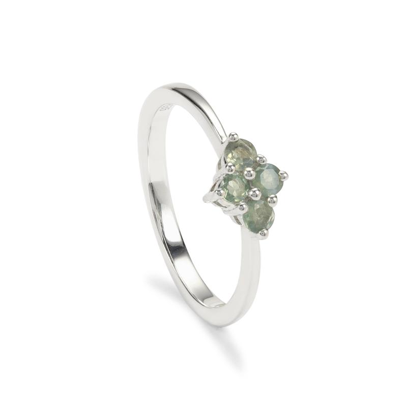 Annabella Alexandrite Sterling Silver Ring 2
