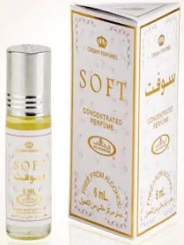 2X Soft Eau de Roll on for Women Al-Rehab - Citrus, Vetiver, Vanilla, Caramel, White Musk, Orchid and Jasmine - 6mls X2 bottles 0