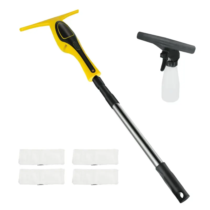 🔥 [2-3 day arrival]Recharge Cordless Window Vac Squeegee Head Streak Vacuum Cleaner Glass Squeegee  UK 1