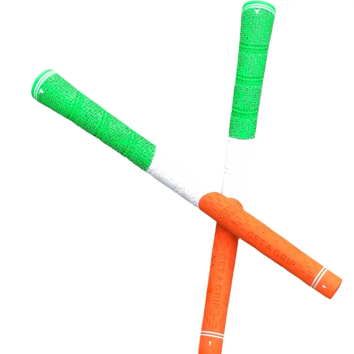 Irish Golf Tricolour, Green, White & Golf Golf Grip