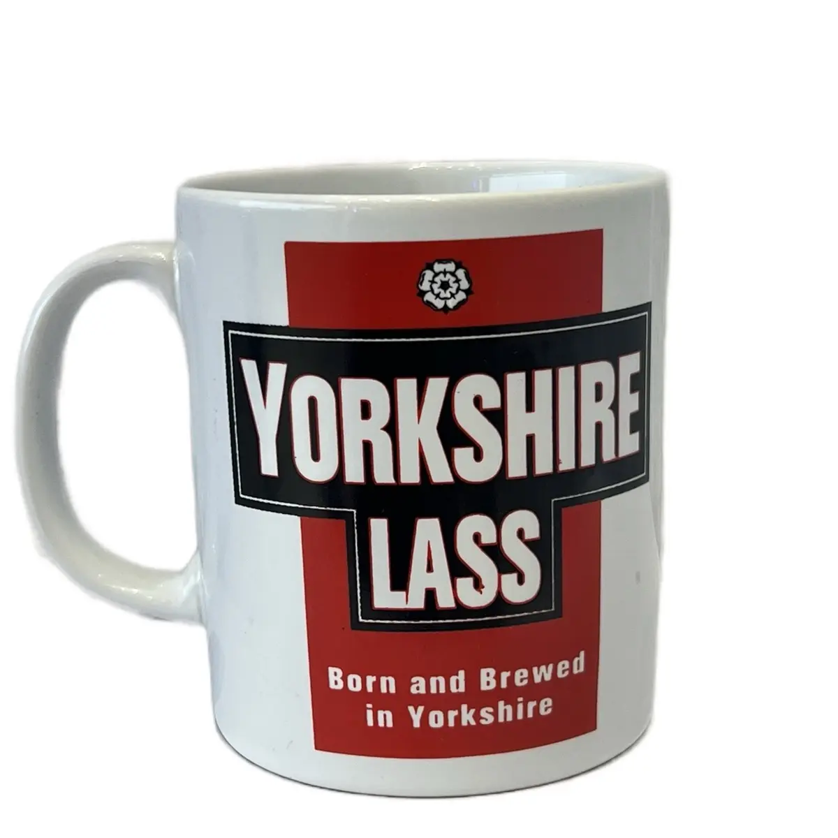 Yorkshire Lass Ceramic Mug - Funny Slogan Yorkshire Lass Cup for Tea and Coffee - Tumblers, Drinkware
