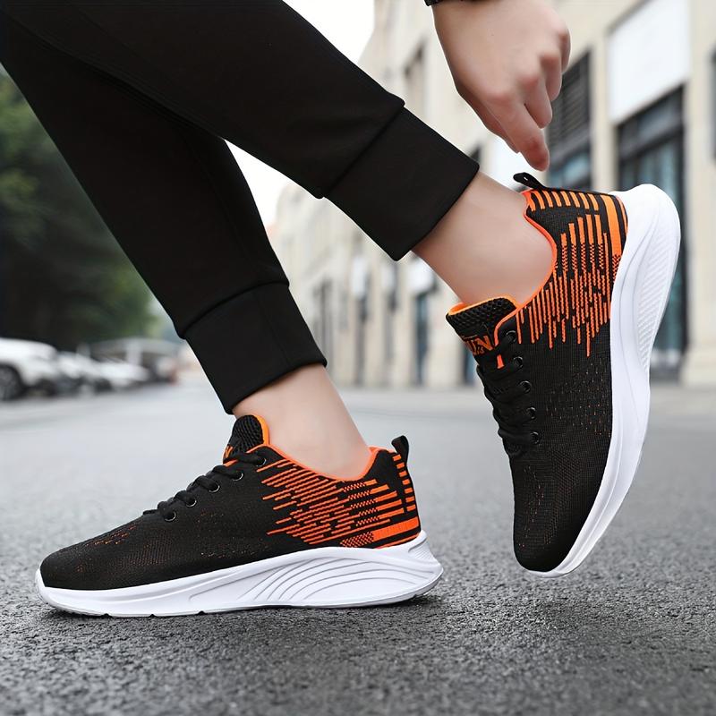 Product Introduction of Men's Breathable Lightweight Sneakers: Trendy, Comfy & Anti-Skid - Perfect for Walking! 21