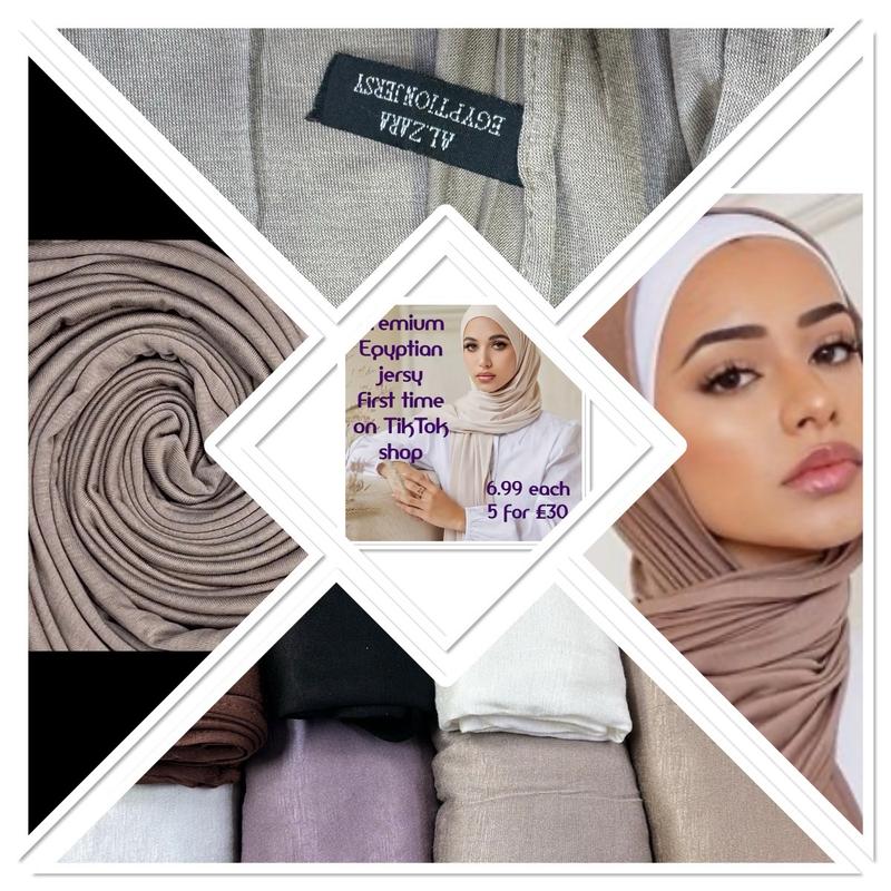 Premium Egyptian high quality jersy scarve hijab Cotton 2