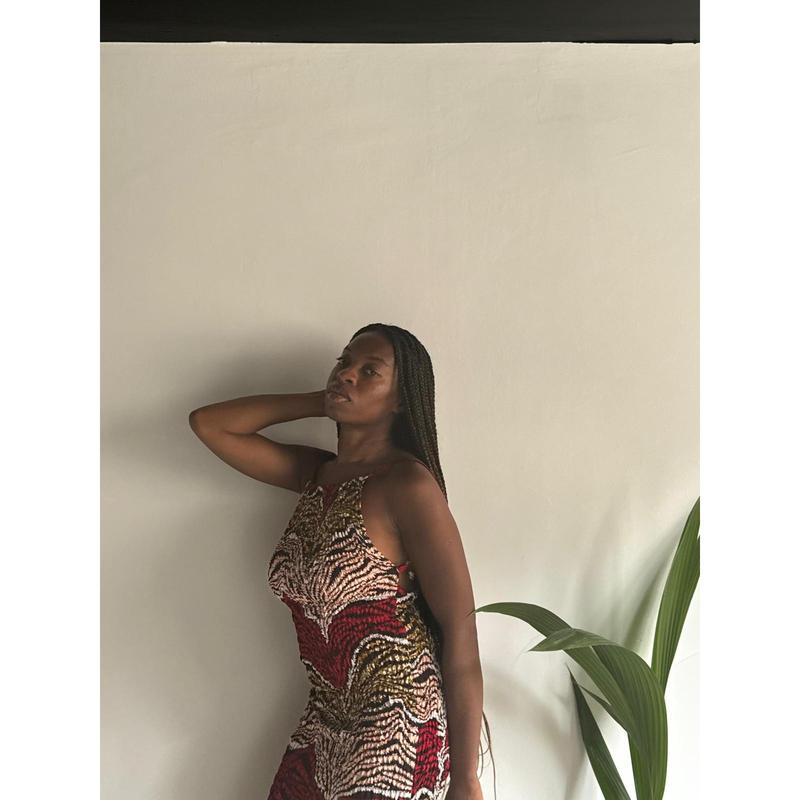 TIGER STRIKES Smock Bodycon Dress 3