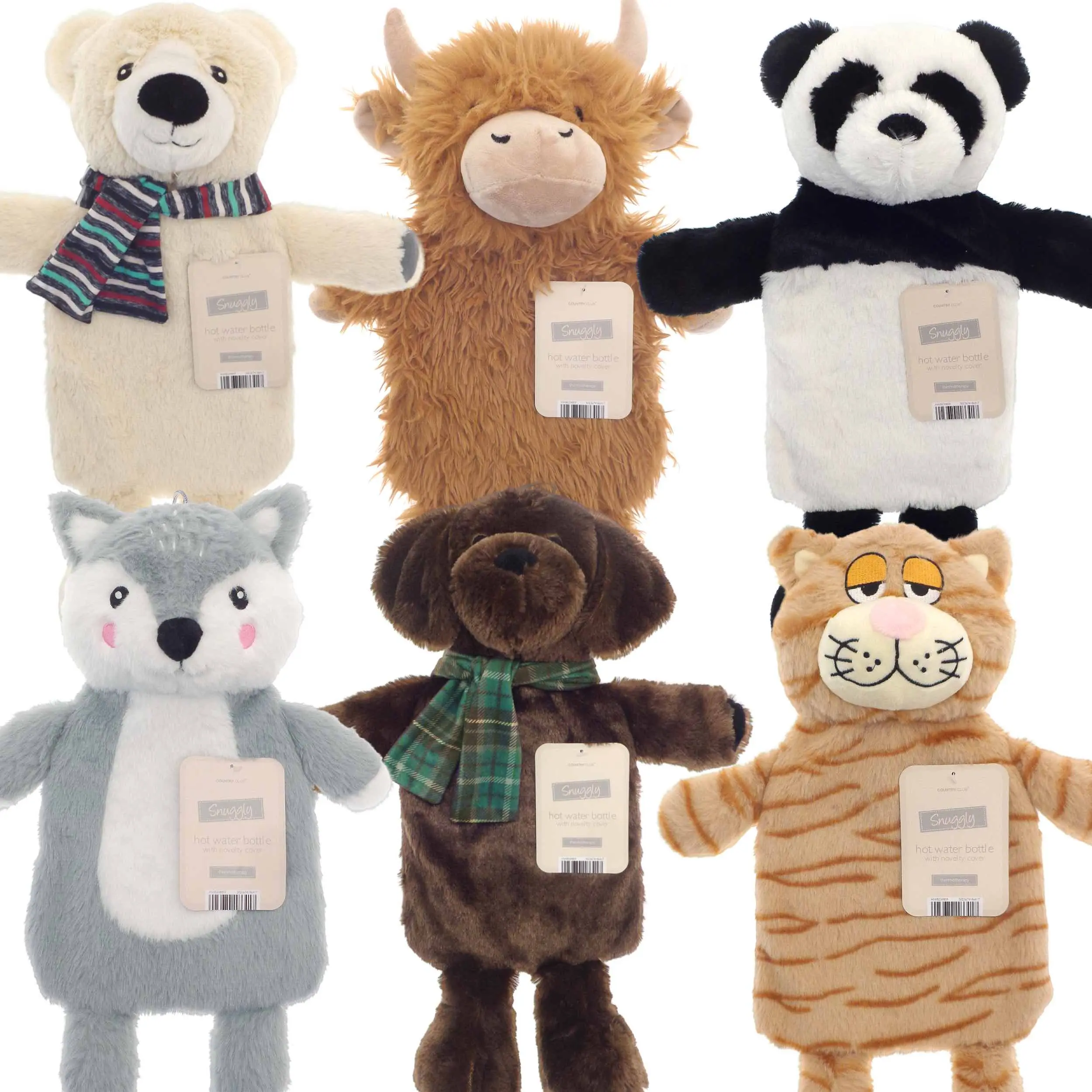 Novelty Animal Hot Water Bottle (1L)