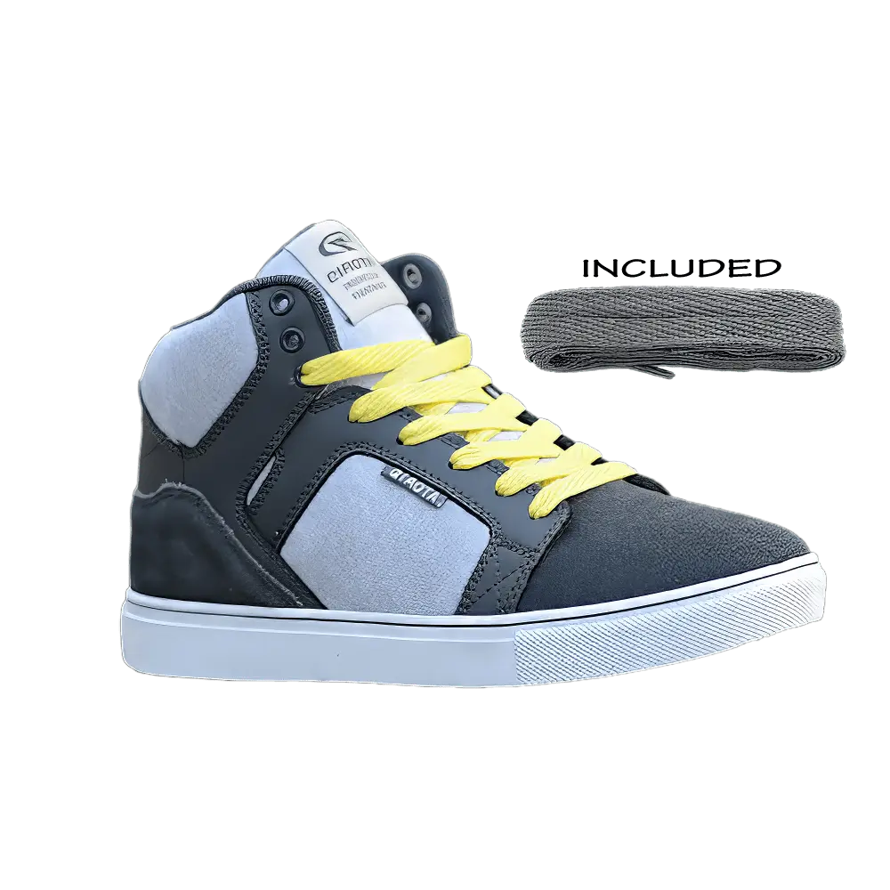 YLG QI - Elevator Suede Canvas Shoes 7 cm Taller