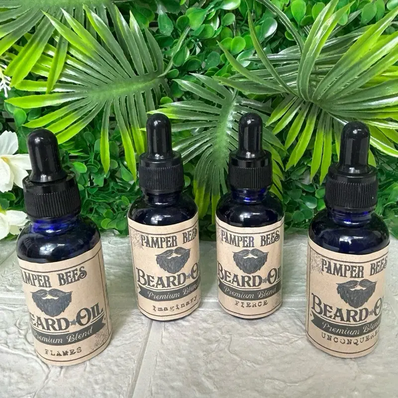 Beard oil/grooming set 3