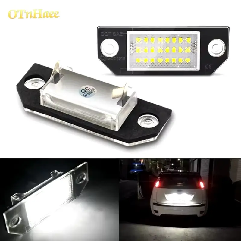 2 Pcs Ford License Plate Light Led 0