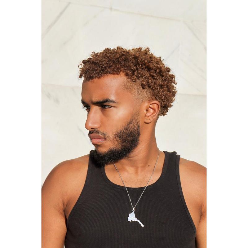Eritrea Map Necklace 3
