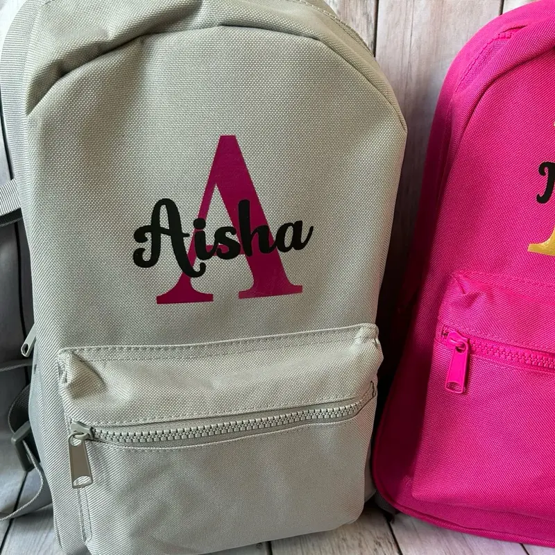 Initial Personalised bag for baby, toddler, child, holiday bag for kids 4