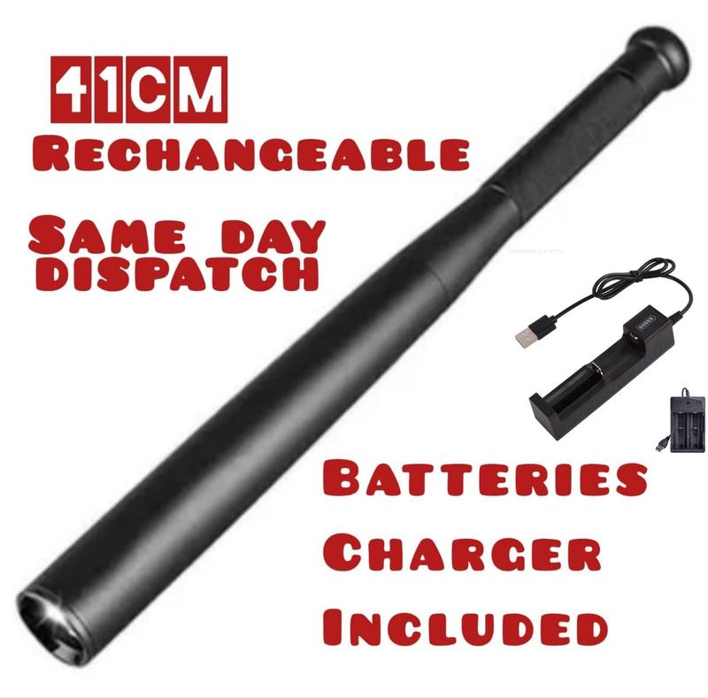 LED  bat flashlight 49cm 41cm 31cm flashlight torch 8000luminus 5